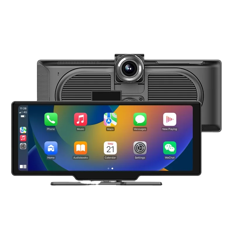 Maustor 10.26 inch Wireless Carplay With 5G Wifi/BT Android auto Car Radio Support G-Sensor ADAS System Car DVD Player