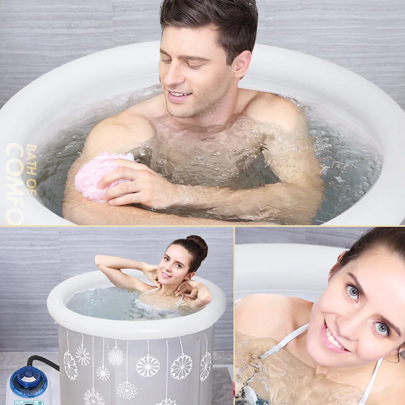 1200W 2.8L дома переносной сроки Паровая машина для тела спа-Ванна в