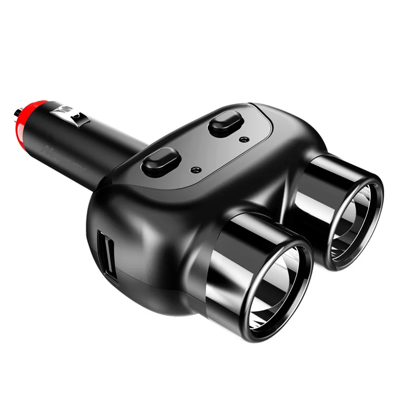 USB Car Charger 3.4A Car Cigarette Lighter Socket Splitter Plug  Car Charger Adapter For mobile phone