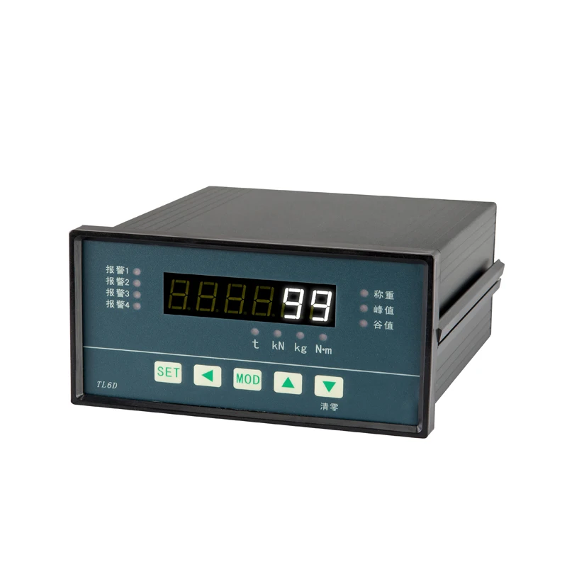 TL6D High accuracy 4-20mA 0-5V Analog output weighing indicator load cell weighing instrument