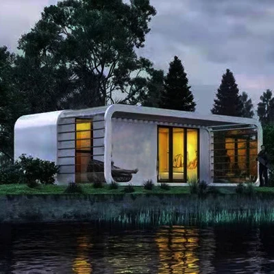 Casa Prefabricada Contenedor Conteneur Maisonsteel Structure Construction Shopping Building Modular Cheap