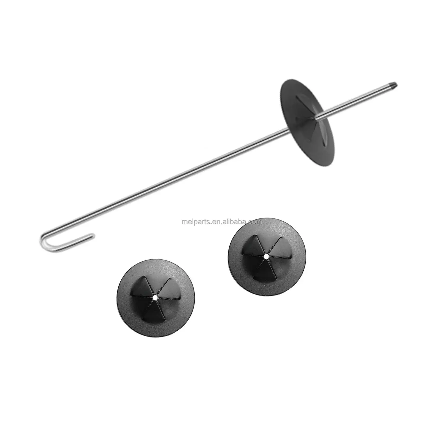 J Hooks and Washers Aluminum Solar solar panel j hooks clips Panel Bird Deterrent Exclusion Kit Mesh Clips