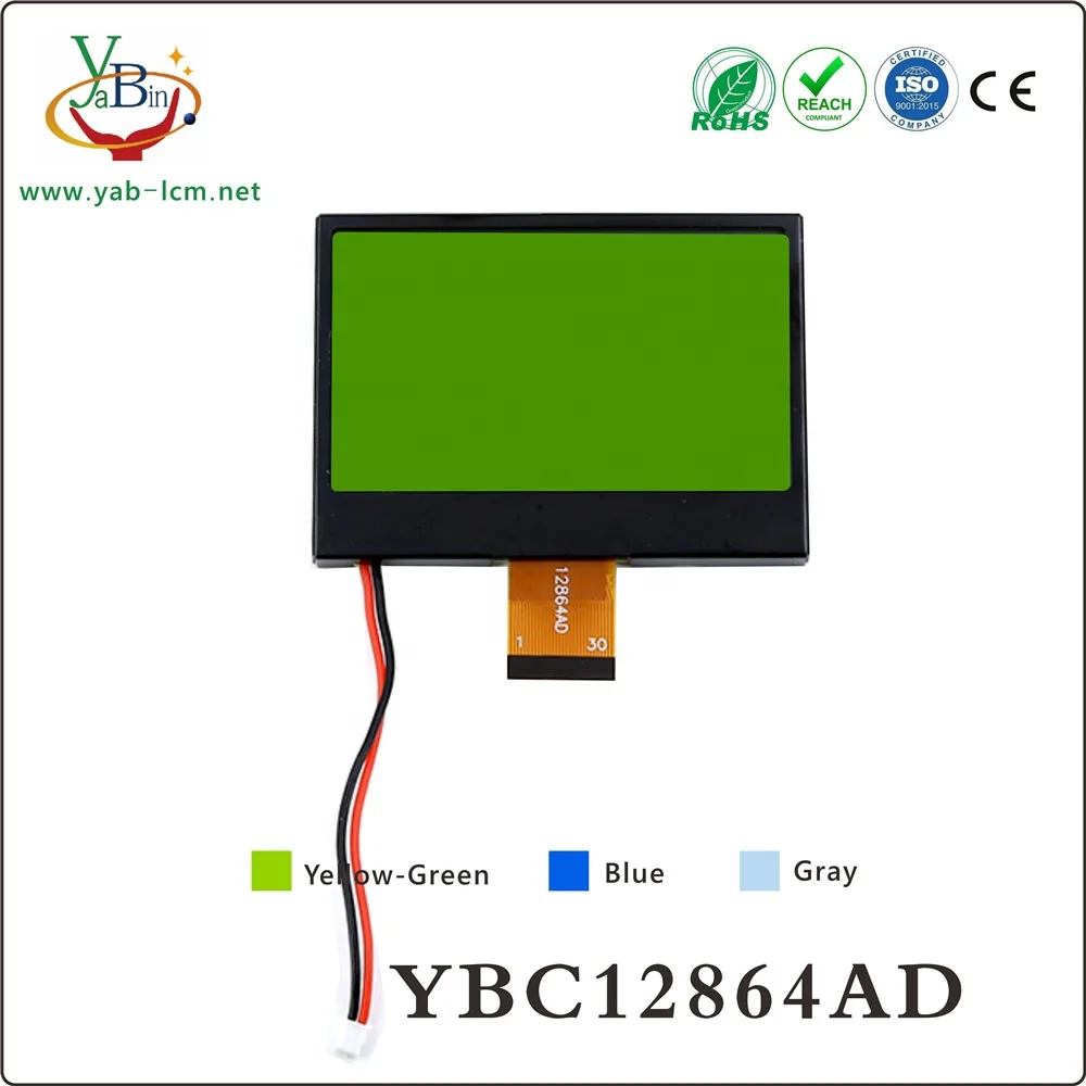 Monochrome 128X64 12864  Graphic Cog Lcd Display Module