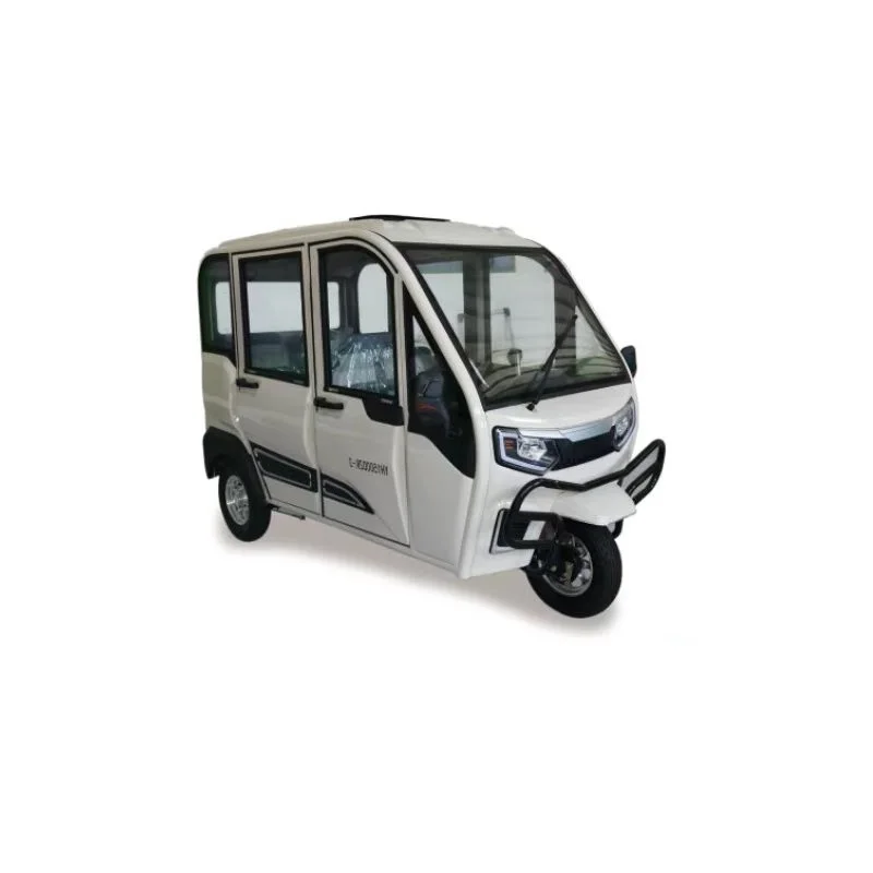 Good price China electric passenger tricycle enclosed cabin EV tricycle 1000W