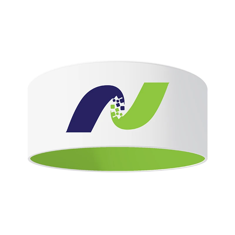 10x3ftCircular Hanging Banner Circular Banner Model Simple Installation Yuanxing Hanging Banner Decoration