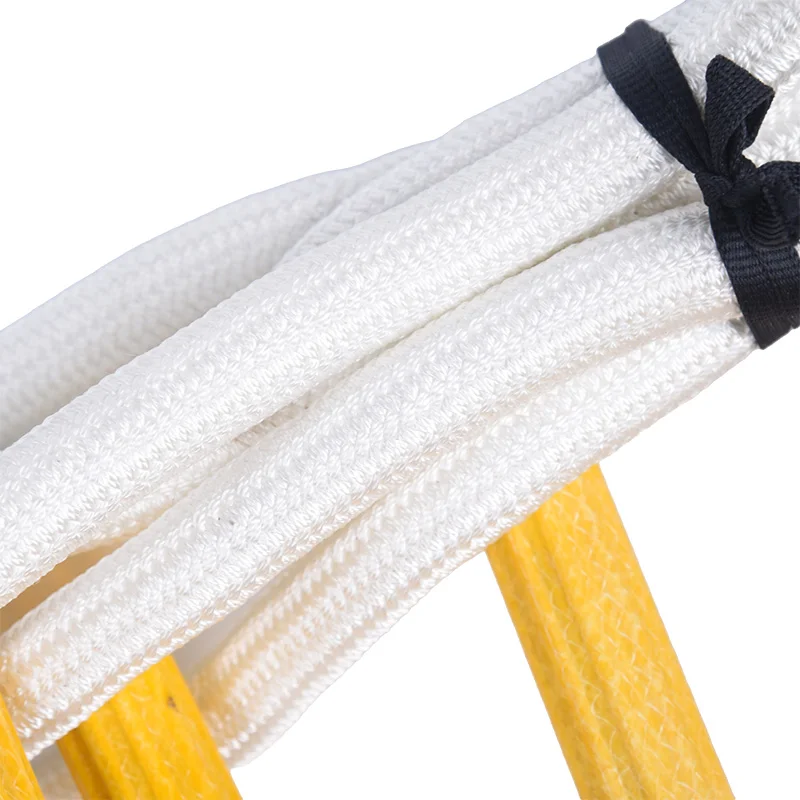 Fire rope ladder rescue training escape rope ladder straight for high-altitude operation rescue ladder