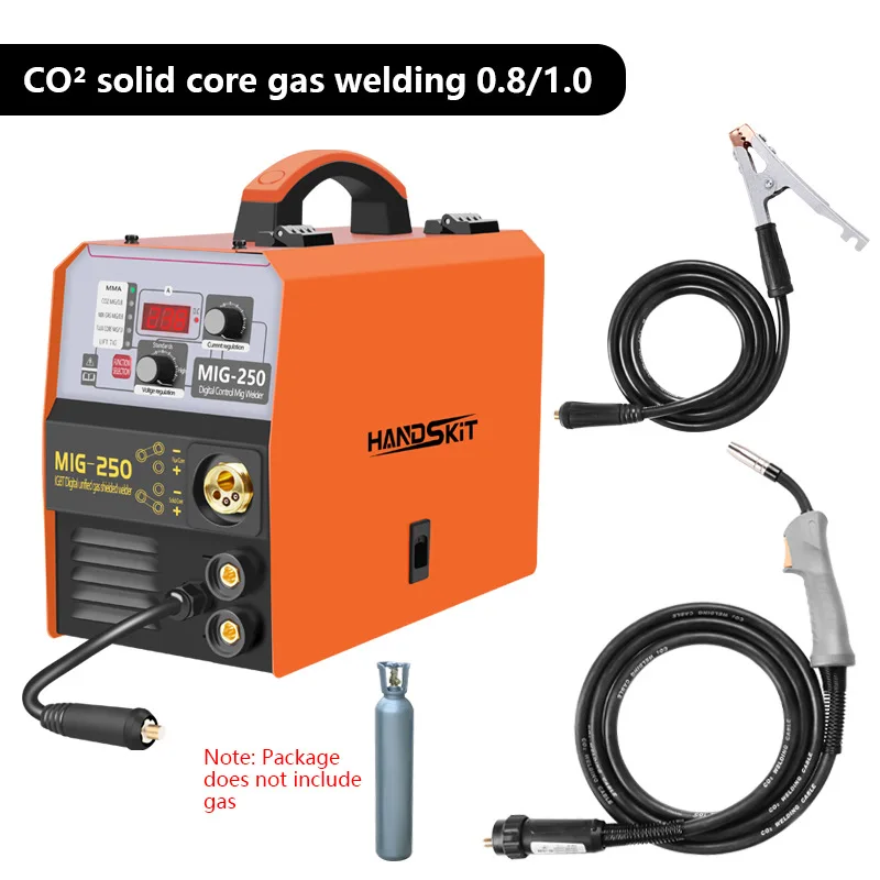 Electric welder household integrated portable airless two-protection ac DC argon arc welding machine three use machines