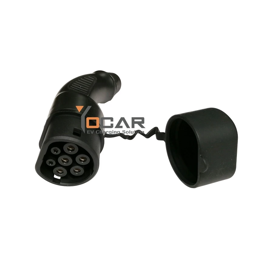Duosida 16A Тип 2 EV зарядный штекер IEC 62196-2 EV разъем 220 В/400 В