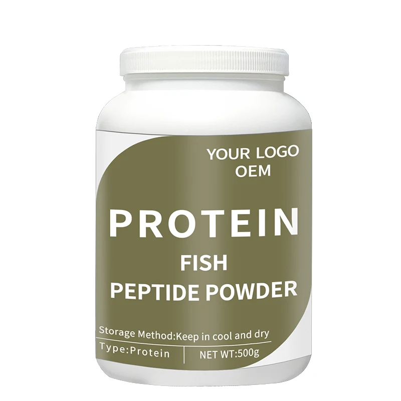 Best price OEM GMP High Quality Collagen Protein Peptide Fish Powder for Women Beauty