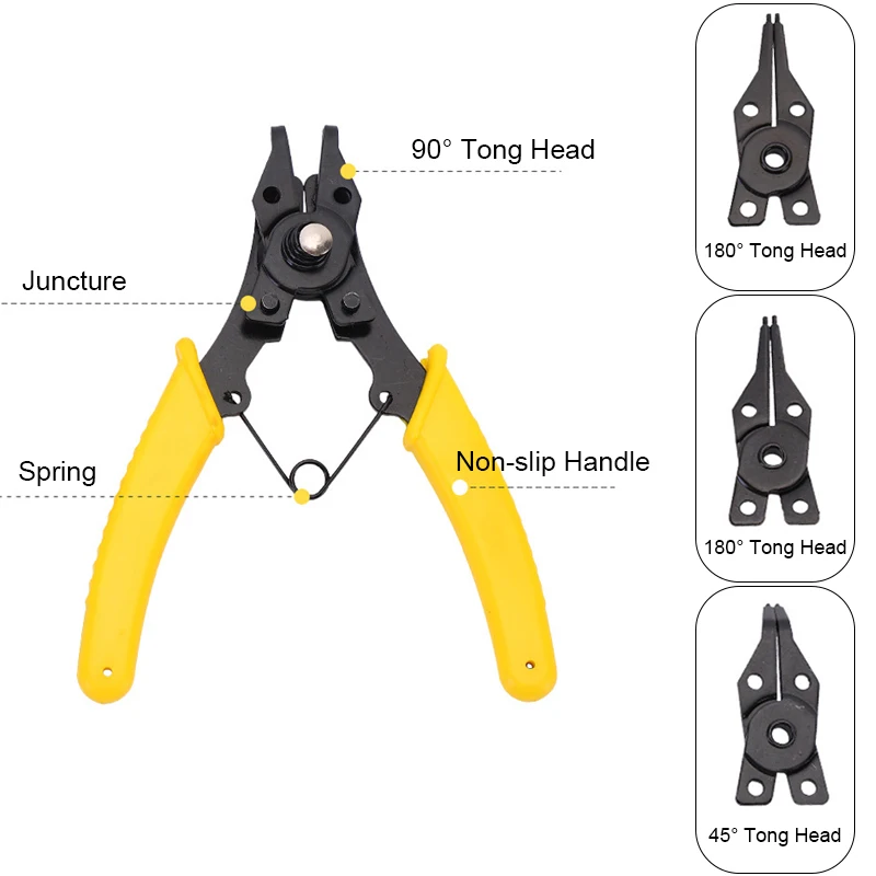 wholesale Heavy Duty 5 in 1 Combination Multi Tool Knife Universal Tool Snap Ring Pliers