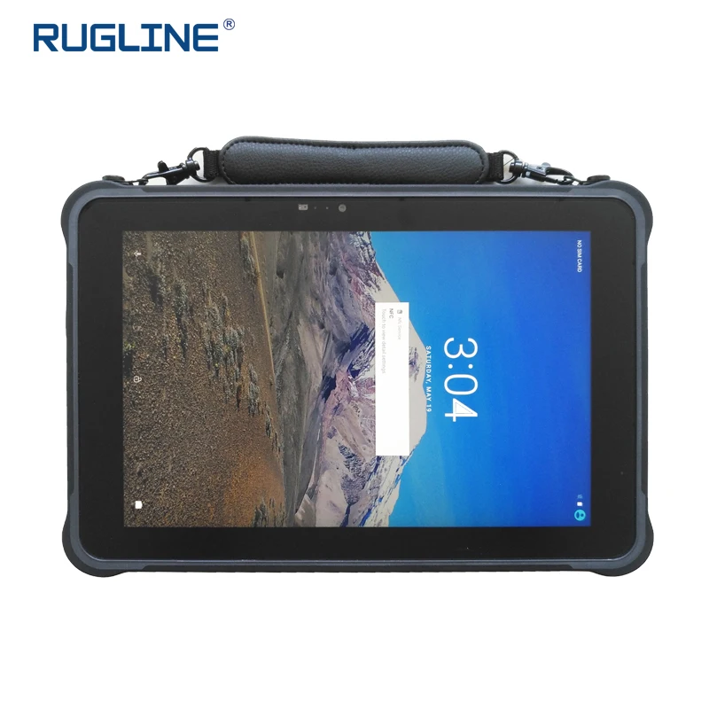 10000mAh Removable Battery 10 Inch Waterproof Rugged Android Tablet PC IP65 with RS232 And Docking Station