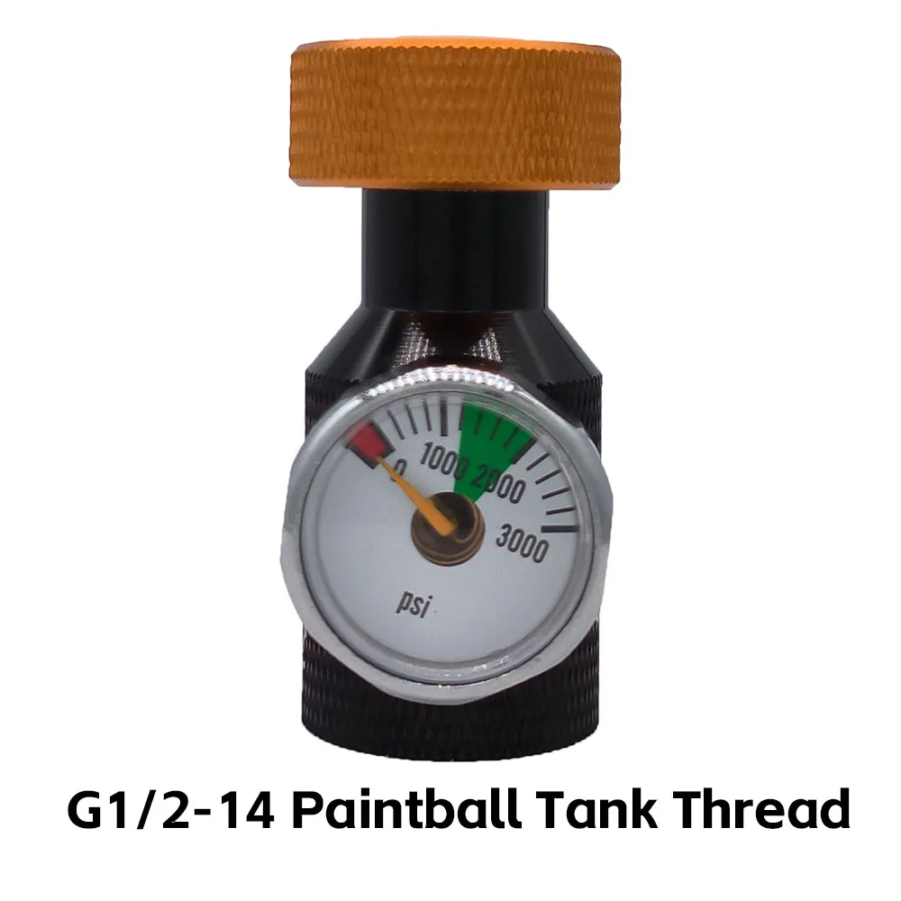 2024 Easy Screw Paintball On/ Off CO2 HPA Fill Adapter G1/2-14 with Double 1/8 NPT