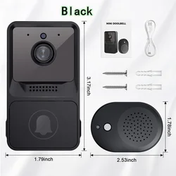 Smart Home Video Intercom WIFI Infrared Night Vision Outdoor Home Security Alarm Camera 480P Wireless button Doorbell