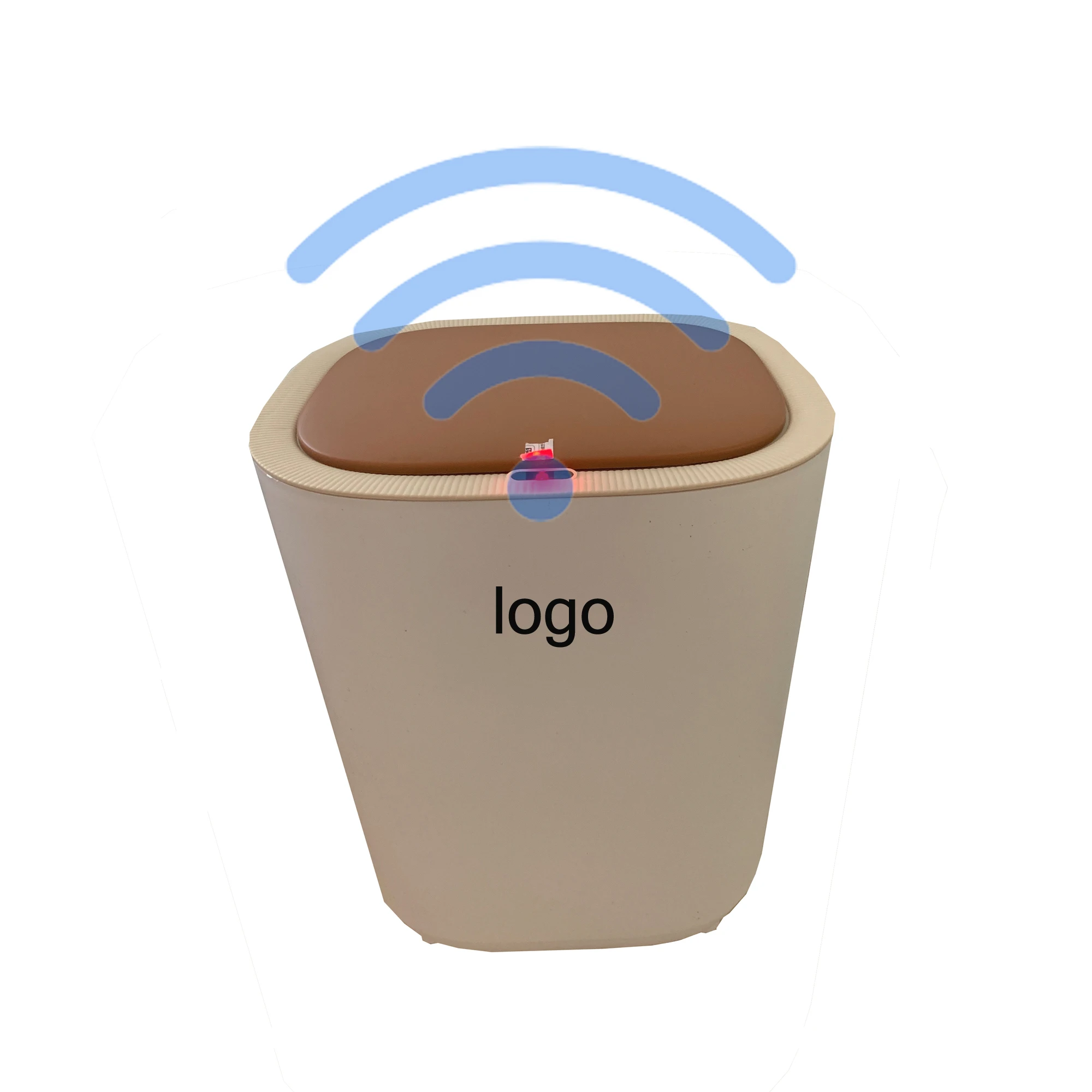 Customized request color and print design for smart recycling bin trash can automatic dustbins manufacturing