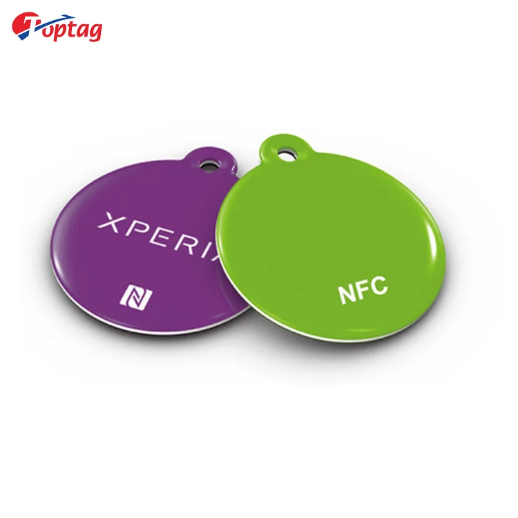 Toptag Wholesale Price Customize NFC 213/215/216 Epoxy Tag Card