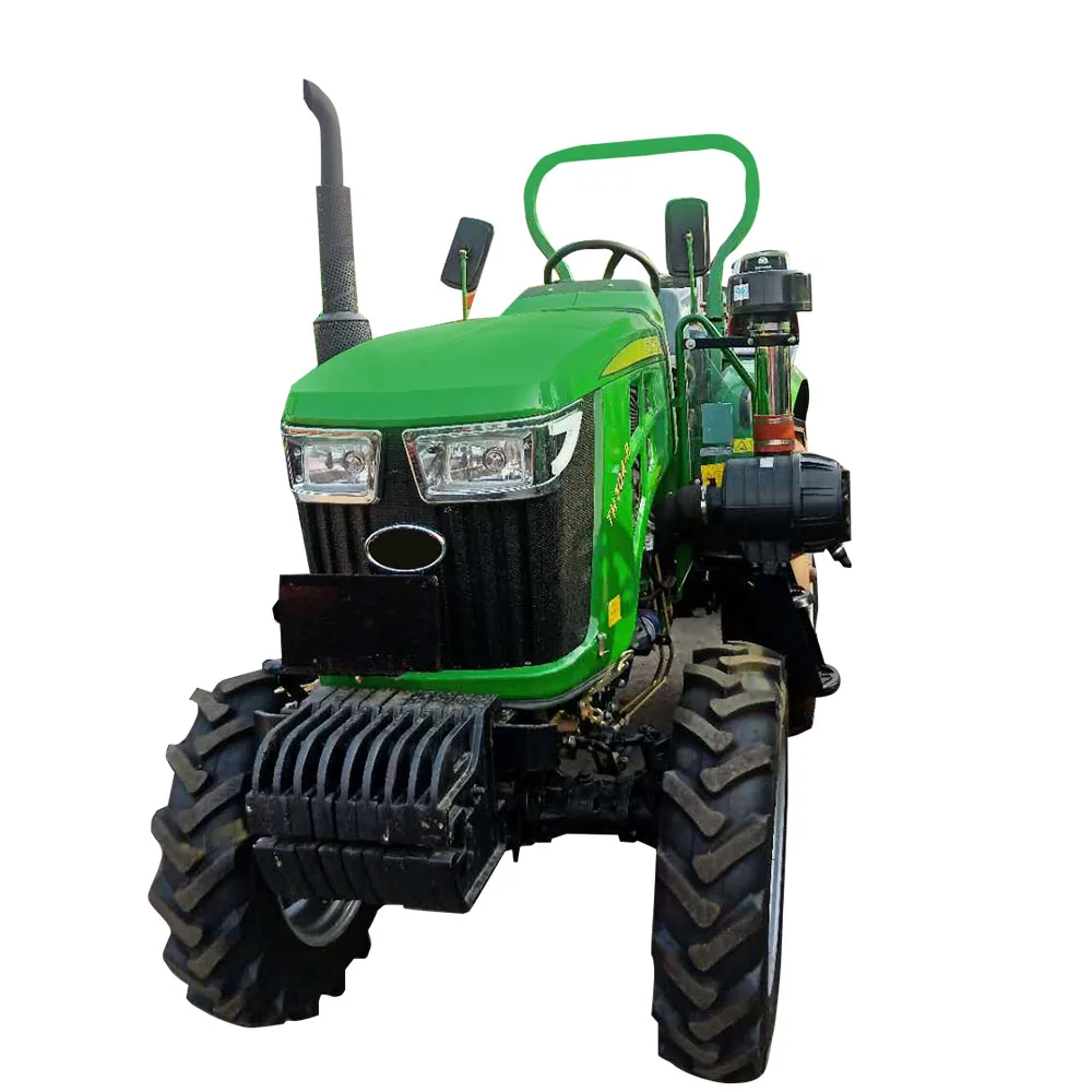 Mini Tractor Farming With Front End Loader Tractors Trucks Lawn Mower Small 4 Wheel Tractor