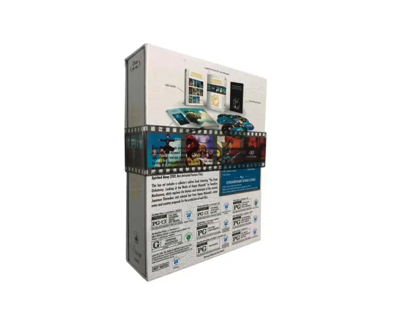 The Collected Works of HAYAO MIYAZAKI Blue-ray 12 Discs Factory Wholesale DVD Movies TV Series Cartoon Region 1 DVD Free Ship