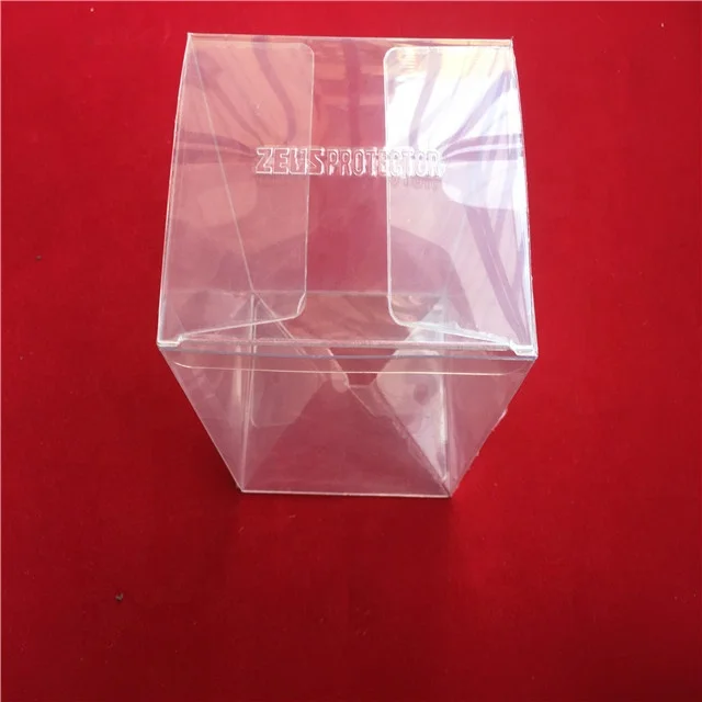 acid-free 0.4 mm PET plastic Funko pop protectors packaging  box