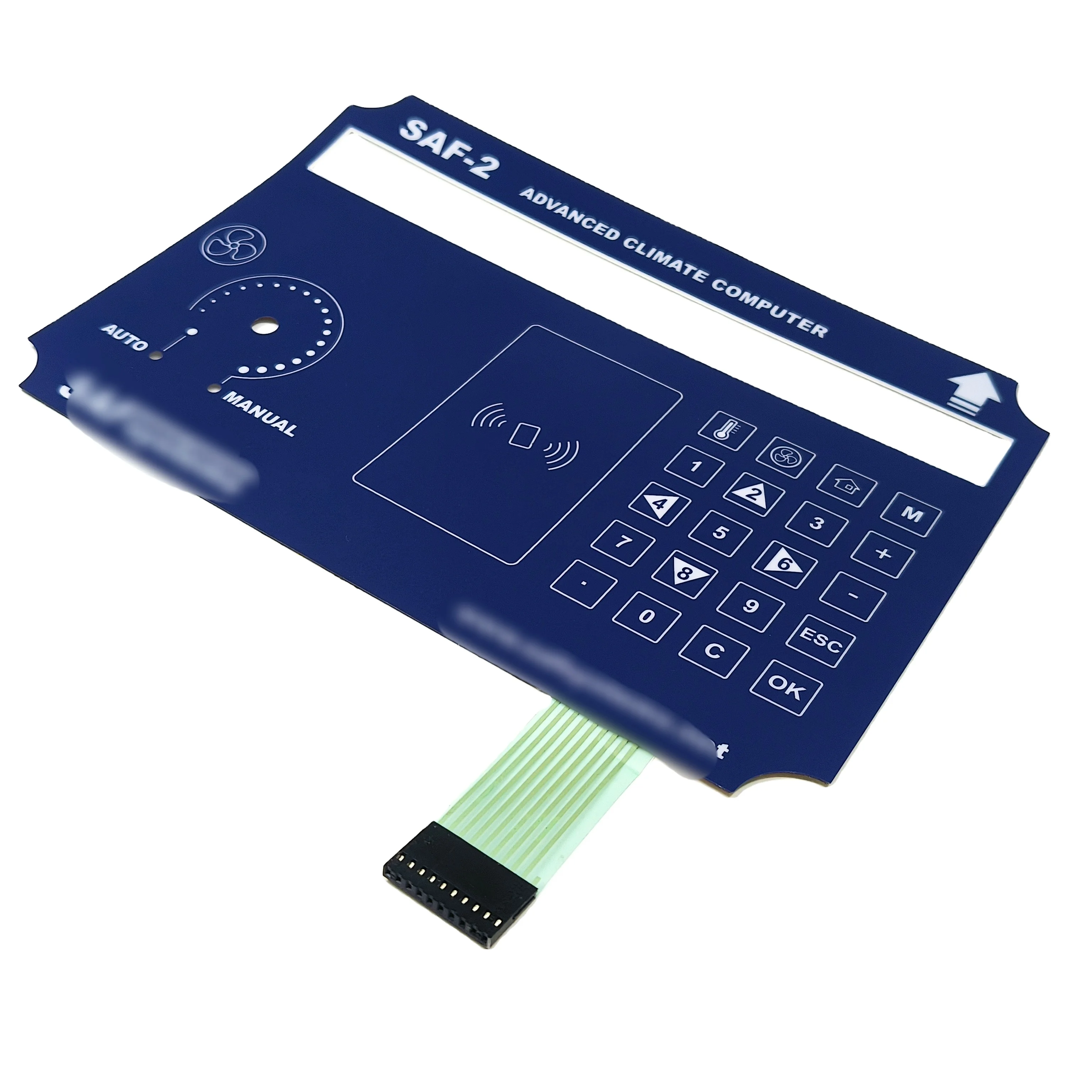 Customized membrane switch keypad & membrane keyboard metal dome button for controller