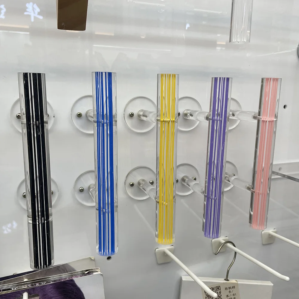 YTZ	A2021 wholesale factory direct sale Single row acrylic glasses display rack rod on Wall