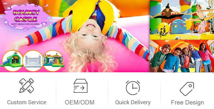 Colorful Printing Custom Bounce House Inflatable Bouncer Jumping Castle