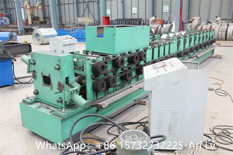 Downspout Gutter Forming Machines Water Pipe Channel Making Machine Down-pipe Spout Roll Forming Machine