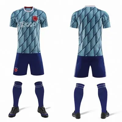 Design A Football Team Kit Cheap Soccer Jersey Set For Team maillot de foot Sublimation Soccer Wear Printing Football Jersey