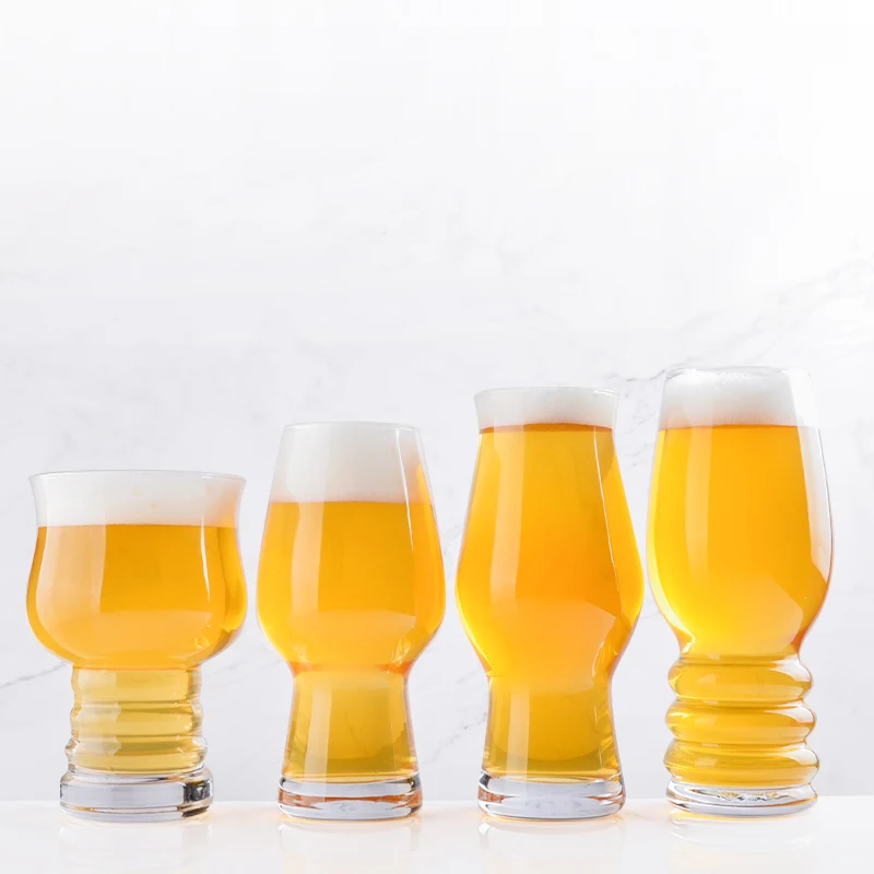 Hot sale 18oz unique bottom libbey craft brews IPA beer glass custom IPA craft beer glasses