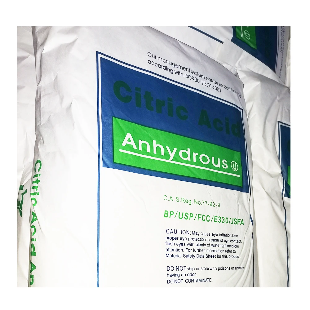 Manufacture  Supply Food Grade Citric Acid Monohydrate  price  BP USP