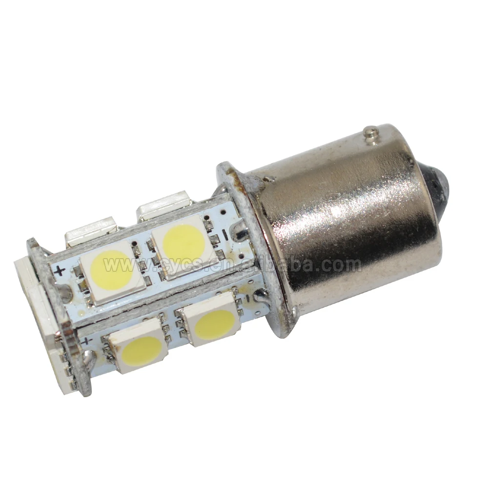 Автомобильная светодиодная лампа поворотного сигнала S25 P21W 1157 1156 13SMD
