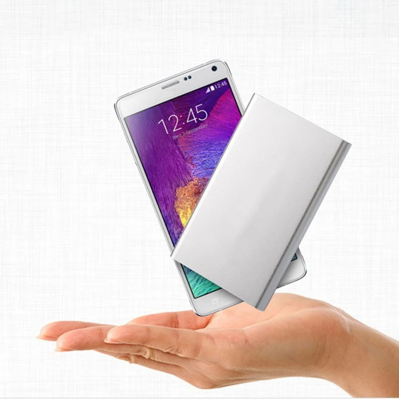 Супер тонкий внешний аккумулятор 4000 мАч, высококачественный внешний аккумулятор для мобильного телефона