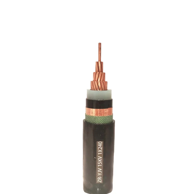 1.8/3(3.6)kV single core copper conductor xlpe insulation FR-PVC sheath CE-AWA Cable