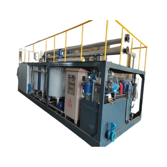 Complete Mechanical Emulsified Asphalt Equipment Unit Construction Machinery for Road Construction and Asphalt Emulsification