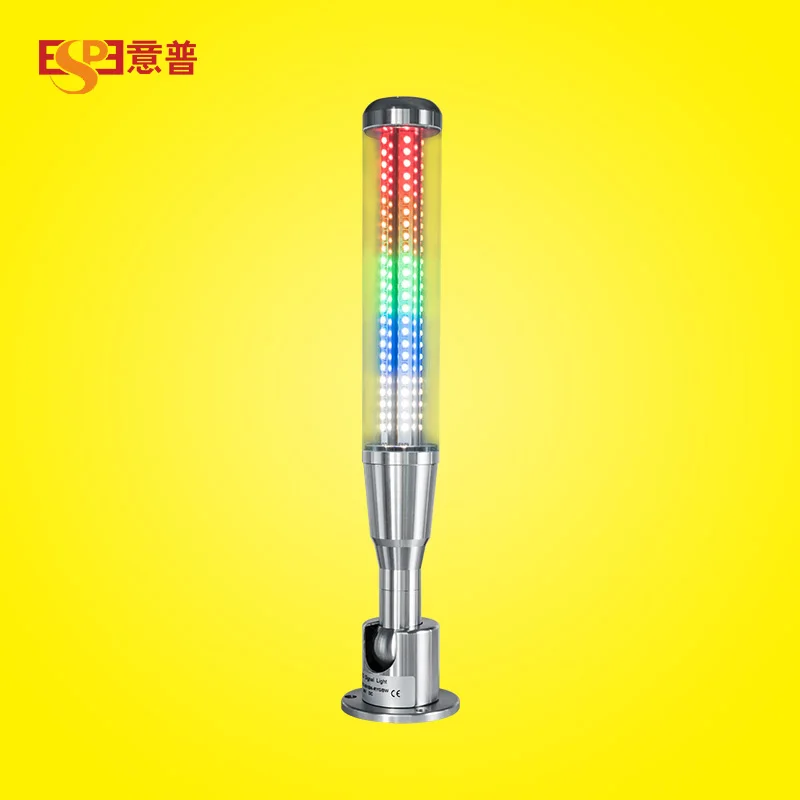 DC 24V Foldable Base Led Strobe Warning Lamp 5 Layers LED Signal Tower Light For CNC Machine