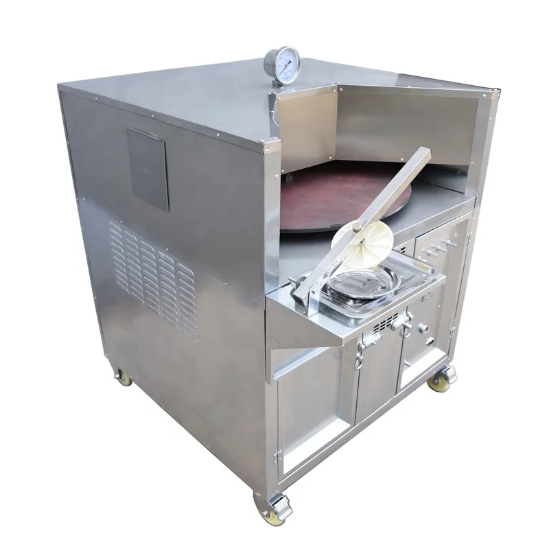 Naan Bred Oven Bake Machine Automatic 120 Volt Arabic Rotary Greek Pita Bread Oven and Desserts for Roti