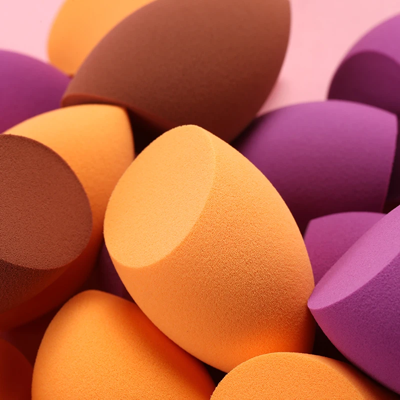Non Latex Fruit Shape Makeup Sponge Wholesale Cosmetic Makeup Sponges Blending Multicolor Sponges Beauty Egg