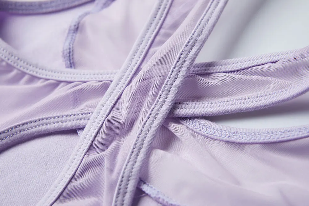 Профессиональная танцевальная одежда, майка без рукавов, балетное танцевальное трико, балетное трико