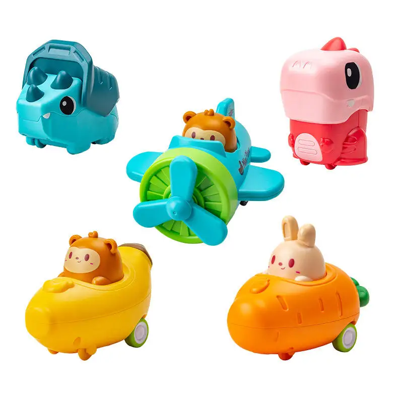 Dinosaur Hot Selling Push/Drag Toys Diecast Model 6 To 12 Months Montessori Educational Toy Kids Car Kids Baby Toys