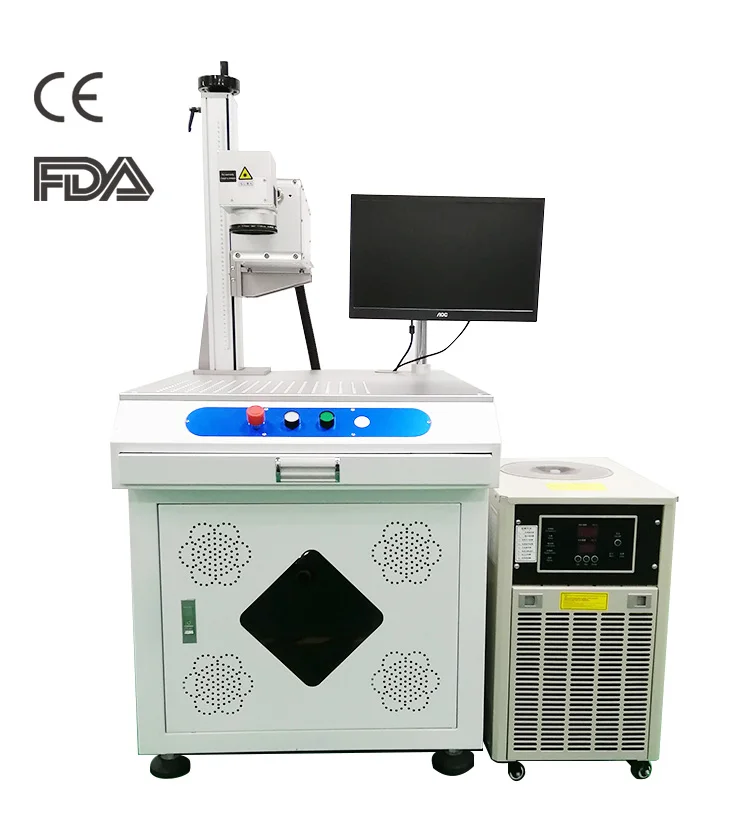 
RFH 3W 5W 8W 10W UV Laser Marking Machine Laser Marker Open operation Type Plastic Wood Acrylic Printing CE Certified 