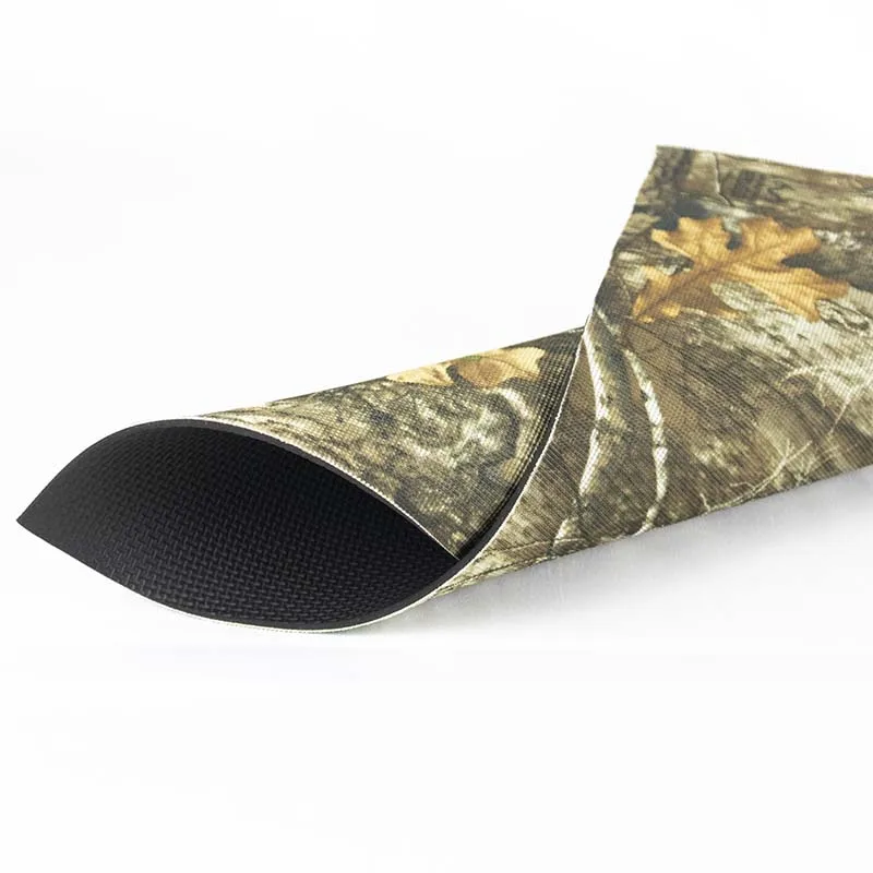 Hot Sale Factory Direct Price Wear-Resistant Material Big Tree Pattern Camo Neoprene Fabric Square Waterproof Pad