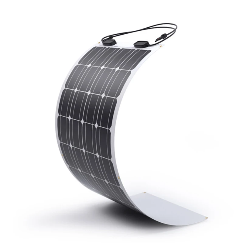 Solar Panel 400W 2Pcs 200 Watt Flexible Solar Panel Portable Monocrystalline Solar Battery Charger For Car Yacht Battery Boat