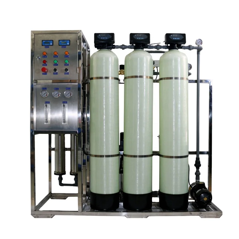500L/H Packaged Reverse Osmosis RO Drinking Water Purification Unit Small-sized skid-mounted RO Water Purification Plant