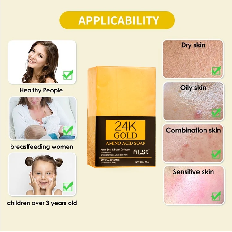 Custom Cleansing Oil Removal Shea Butter Base Amino Acid Facial Bath Anti Pimple Essential Oil Soap For Dark Skin