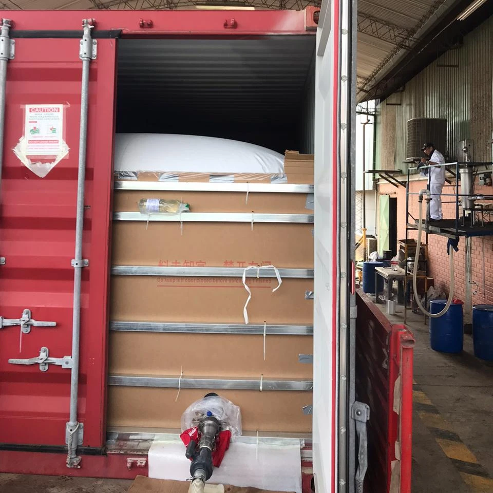 Hot sale palm oil in 20ft container flexitank flexi bag  Indonesia