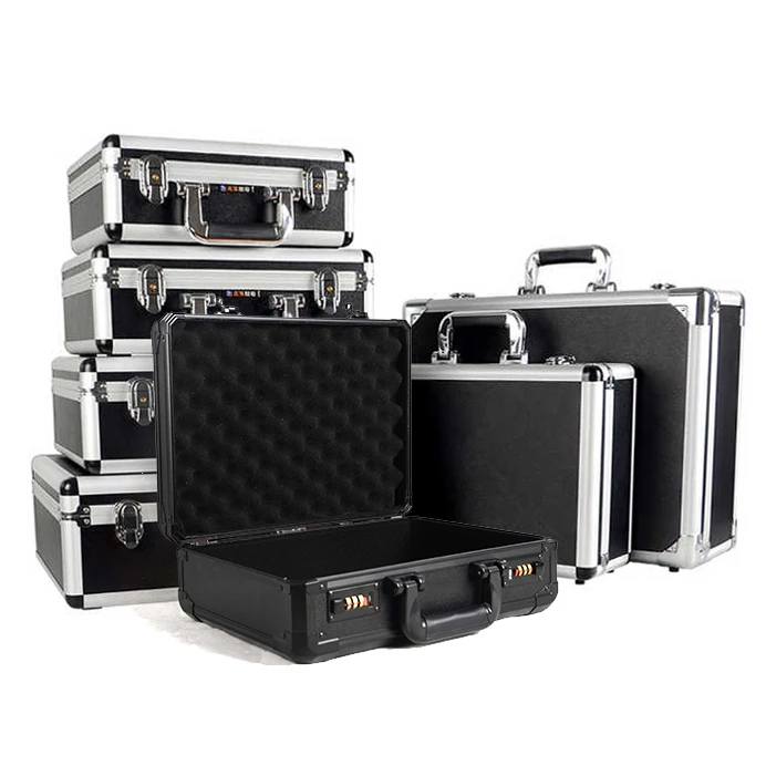 Custom Large Metal Aluminum Travel Case Box for Instrument, Camera, Wine, Telescope, Microphone