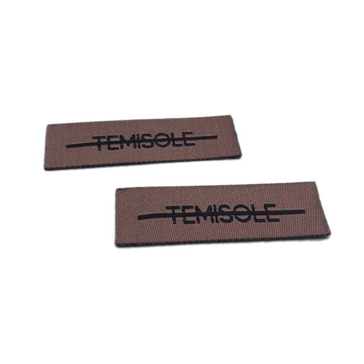 Woven Iron on Fabric Label for Clothes