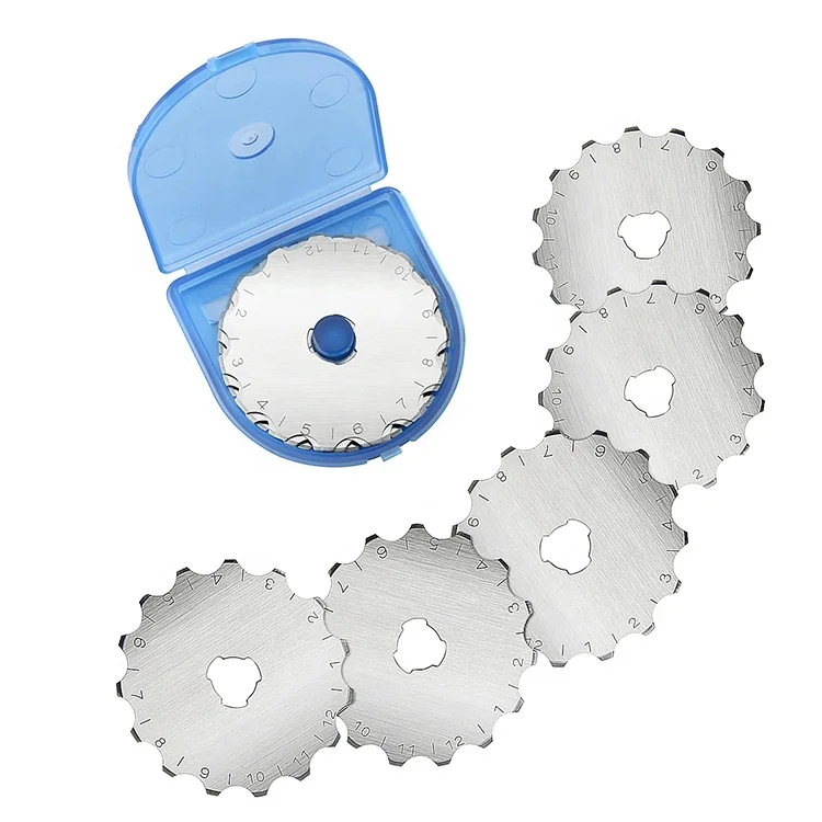 45mm Perforating Rotary Wide-Skip Blade 45 mm Rotary Cutter Blade