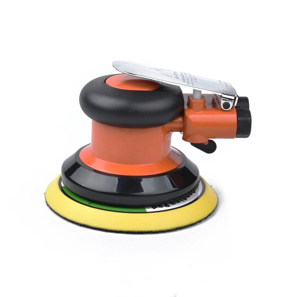 Hot Sale 5 inch Non-Vacuum 5 inch Air Pneumatic Random Orbital Palm Sander Tools