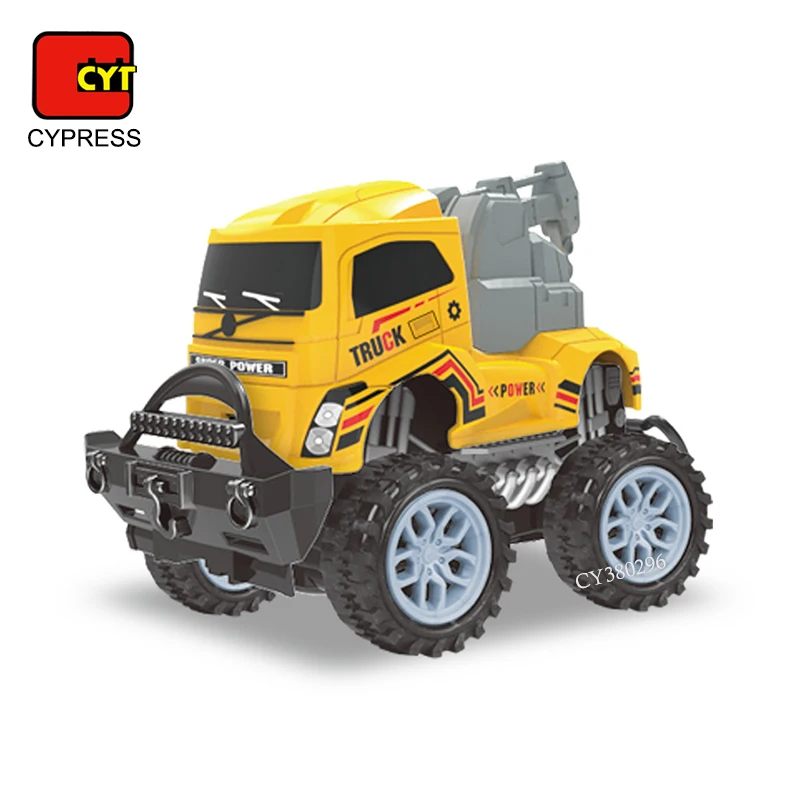 Hot Sale Boys Construction Vehicles Friction Powered Truck Toy Car For Kids