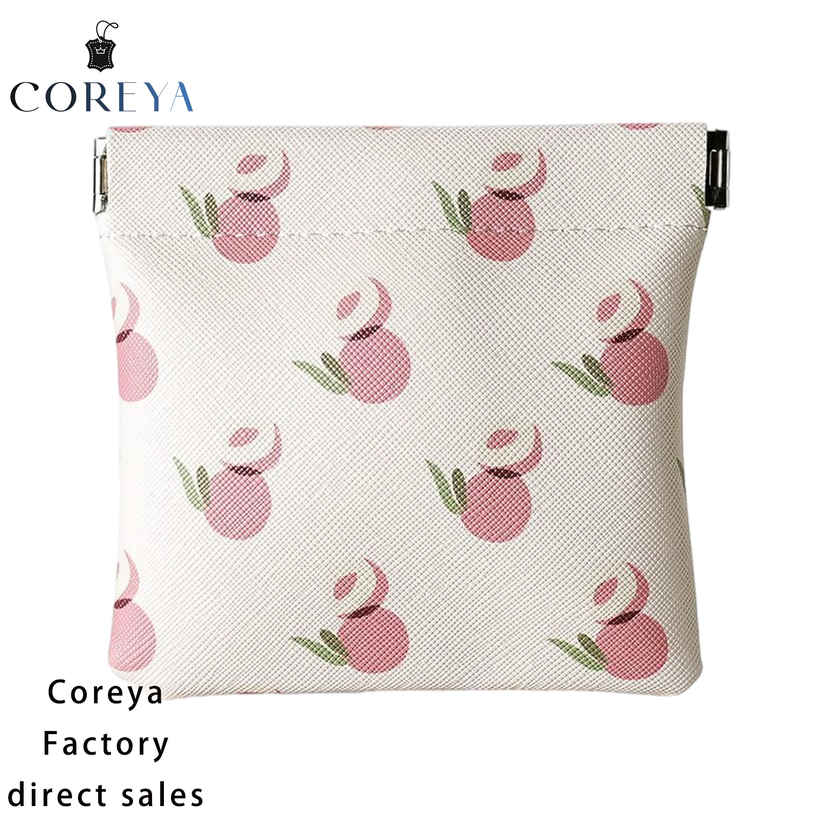 Fashion Mini Waterproof Storage Square Wallet for Beauty Small Cosmetic Pouch for Lash Lipstick Jewelry for On-the-Go Access